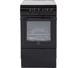 INDESIT  I5VSH K UK 50 cm Electric Ceramic Cooker - Black